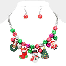 Load image into Gallery viewer, Christmas Charm Statement - Necklace - Paparazzi $5 Jewelry with Ashley Swint