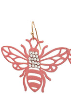 Load image into Gallery viewer, Bling astic Miss Bee Earrings