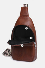 Load image into Gallery viewer, Guitar Strap Crossbody Check Sling Bag