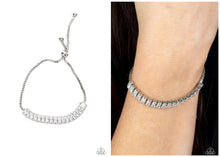 Load image into Gallery viewer, Glitz and Glimmer - White - Pull Bracelet