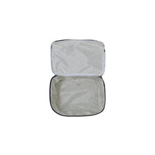 Load image into Gallery viewer, Swirls In Aqua Cosmetic Case SHIPS 7-22