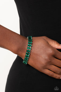 Paparazzi Darling Debutante - Green Bracelet