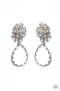 Paparazzi Stellar Shooting Star - Multi Post Earrings