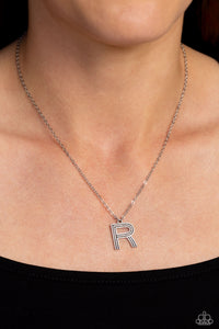 Paparazzi Leave Your Initials - Silver - WE HAVE ALL LETTERS PLEASE CLICK TO SEE