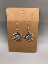 Load image into Gallery viewer, Sunflower Charm Earring Gold &amp; Silver