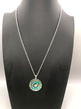 Load image into Gallery viewer, Green Mandala Necklace