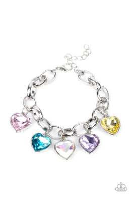Paparazzi Candy Heart Charmer - Multi Bracelet