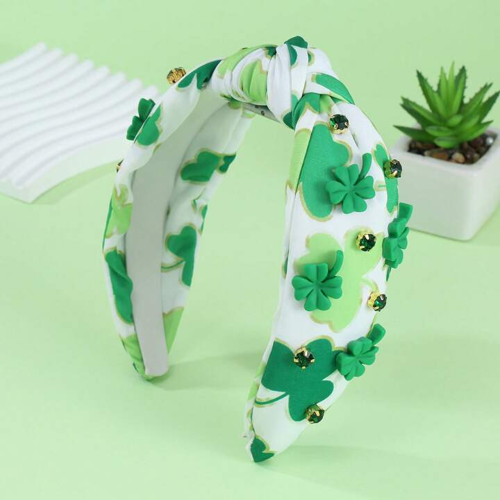 St. Patrick's Day Lucky Shamrock Headband