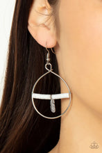 Load image into Gallery viewer, Paparazzi Free Bird Freedom - White Earrings