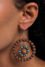 Load image into Gallery viewer, Paparazzi Saguaro Sanctuary - Brown Earrings - Paparazzi $5 Jewelry with Ashley Swint