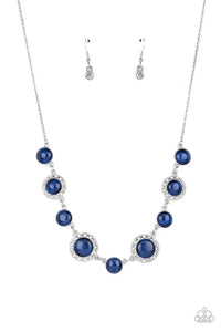 Paparazzi Paparazzi - Too Good to BEAM True - Blue Necklace & Earrings