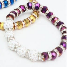 Load image into Gallery viewer, Dazzling Elegance Glass Bead Bracelet