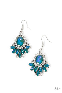 Magic Spell Sparkle - Green Earrings - Paparazzi Accessories