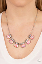 Load image into Gallery viewer, Interstellar Inspiration - Pink Necklace - Paparazzi Accessories