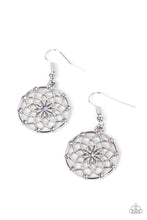 Load image into Gallery viewer, Springtime Salutations - Purple Earrings - Paparazzi Accessories