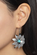 Load image into Gallery viewer, Paparazzi Pinwheel Prairies - Blue Earrings