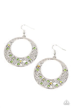 Load image into Gallery viewer, Enchanted Effervescence - Green Earrings - Paparazzi Accessories