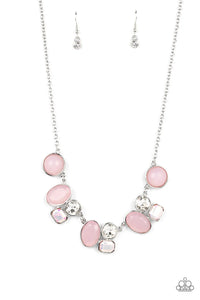 Fantasy World - Pink Necklace - Paparazzi Accessories