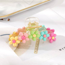 Load image into Gallery viewer, Pastel Colored Flower Hairclip - Paparazzi $5 Jewelry with Ashley Swint