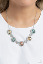 Load image into Gallery viewer, Paparazzi Gorgeous Gems - Multi Oversized Gem Necklace &amp; Earrings