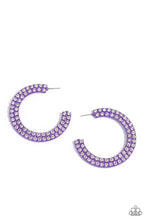 Load image into Gallery viewer, Paparazzi Flawless Fashion - Purple Earring