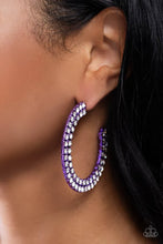Load image into Gallery viewer, Paparazzi Flawless Fashion - Purple Earring