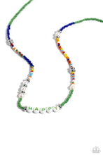 Load image into Gallery viewer, Paparazzi Happy to See You - Green - Necklace &amp; Earrings