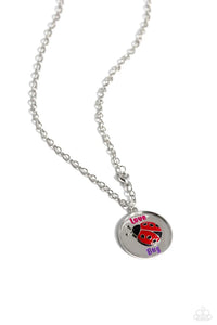 Paparazzi Lively Love Bug - Pink Necklace