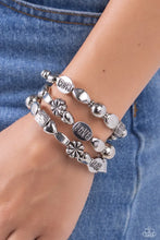 Load image into Gallery viewer, Paparazzi Enchanting Emotion - Silver Bracelets