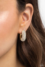 Load image into Gallery viewer, Paparazzi Combustible Confidence - Gold Earrings