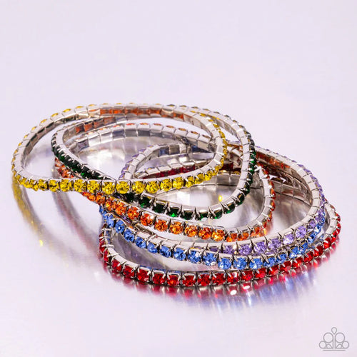 Paparazzi Rock Candy Range - Multi Bracelet