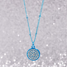 Load image into Gallery viewer, Paparazzi Bejeweled Basic - Blue Necklace &amp; Earrings