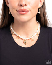 Load image into Gallery viewer, Paparazzi Beachcomber Beauty - Gold Necklace &amp; Earrings