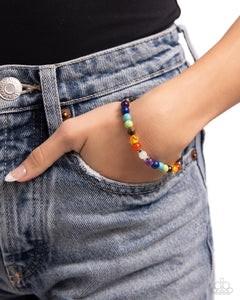 Paparazzi LAVA Will Find a Way - Multi Stretch Bracelet