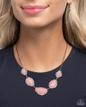 Load image into Gallery viewer, Paparazzi Active GLISTENING - Copper Necklace &amp; Earrings