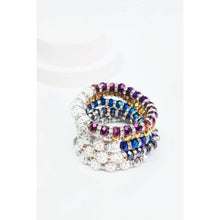 Load image into Gallery viewer, Dazzling Elegance Glass Bead Bracelet