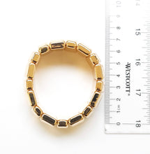 Load image into Gallery viewer, High Polish Metal Stretch Chunky Bracelets SHIPS 8/30 ORDER NOW SELLS OUT