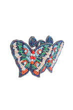 Load image into Gallery viewer, Bead Butterfly Drop Multi Seed Bead Earrings