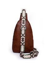 Load image into Gallery viewer, Guitar Strap Crossbody Check Sling Bag