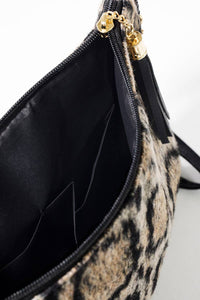 Animal Print Crossbody/Clutch Bag