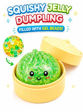 Load image into Gallery viewer, Light up Gel Bead Glitter Dumpling