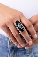 Load image into Gallery viewer, Paparazzi Ethereal Effort - Black Ring