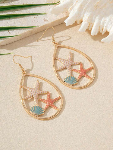 Beach Vibes Starfish Earring