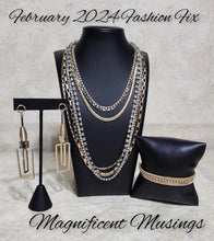 Load image into Gallery viewer, PAPARAZZI MAGNIFICENT MUSINGS FASHION FIX FEBRUARY 2024