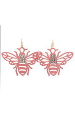 Load image into Gallery viewer, Bling astic Miss Bee Earrings