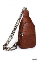 Load image into Gallery viewer, Guitar Strap Crossbody Check Sling Bag