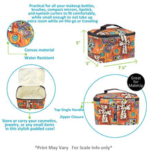 Load image into Gallery viewer, Crossed with Style Cosmetic Case SHIPS 7-22