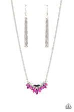 Load image into Gallery viewer, Paparazzi Flash of Fringe - Pink - Necklace &amp; Earrings