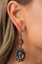 Load image into Gallery viewer, Paparazzi Capriciously Cosmopolitan - Multi oil spill earring
