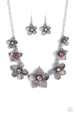 Load image into Gallery viewer, Paparazzi Free FLORAL - Pink - Necklace &amp; Earrings